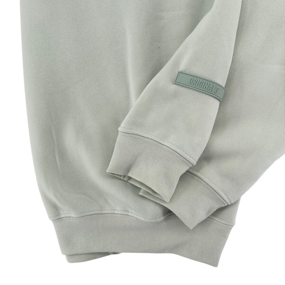 Originals Brooklyn Cloth Logo Crewneck Sweatshirt Sage Green NWT M - Picture 6 of 13